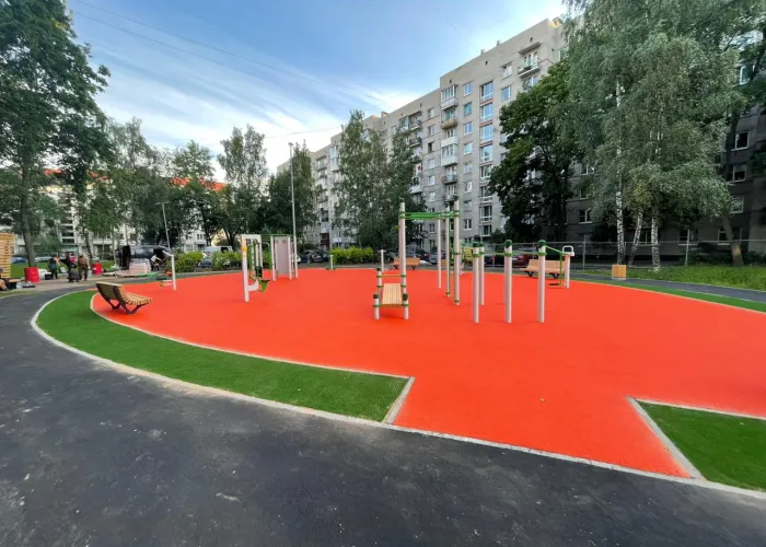Комплекс площадок в микрорайоне